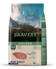 BRAVERY CHICKEN MINI ADULT SMALL BREEDS (2 y 7 kls)