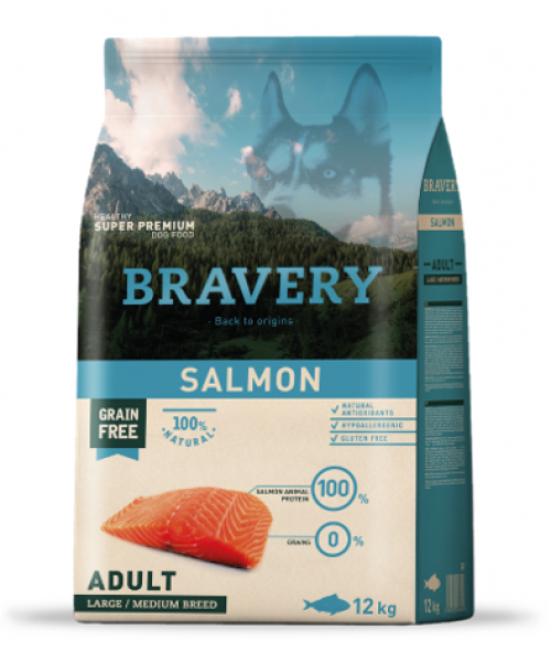 BRAVERY SALMON ADULT (4 kg)