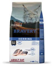 BRAVERY HERRING ADULT CAT (2 y 7 kls)