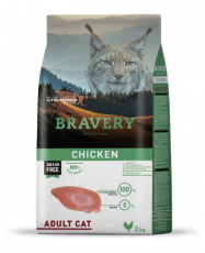 BRAVERY CHICKEN ADULT CAT (2 y 7 kls)