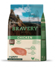 BRAVERY CHICKEN PUPPY LARGE/MEDIUM BREEDS (4 y 12 kls)