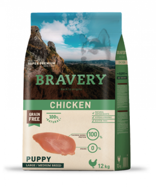 BRAVERY CHICKEN PUPPY (4 kg)