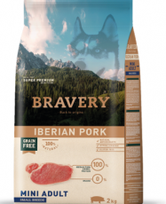 BRAVERY IBERIAN PORK MINI ADULT SMALL BREEDS (2 y 7 kls)