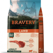 BRAVERY LAMB ADULT LARGE/MEDIUM BREEDS (4 y 12 kls)