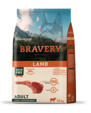 BRAVERY LAMB ADULT LARGE/MEDIUM BREEDS (4 y 12 kls)