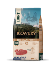 BRAVERY IBERIAN PORK LIGHT MINI ADULT SMALL BREEDS (2 y 7 KLS)