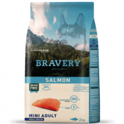 BRAVERY SALMON MINI ADULT SMALL BREEDS (2 y 7 kls)