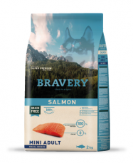 BRAVERY SALMON MINI ADULT SMALL BREEDS (2 y 7 kls)