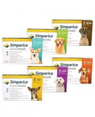 Simparica (3 Comprimidos) (5, 10, 20, 40, 80 y 120 mg)