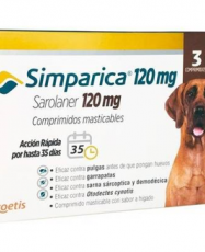 Simparica (3 Comprimidos) (5, 10, 20, 40, 80 y 120 mg)