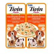 Twins Pack Pollo con Vegetales y Carne (80gr)